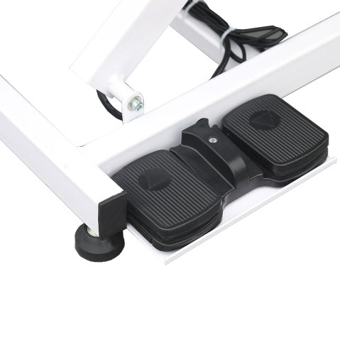 Super Deluxe Electric Pet Grooming Table, 110V 220V Professional Groomer Recommend Adjustable Height From 9.4 To 39.37 WHITE COLOR
